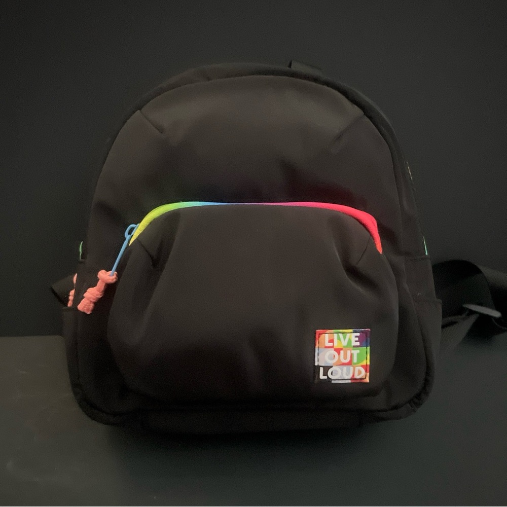 Kids Black Backpack New
